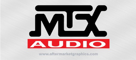 MTX Audio Decals - Pair (2 pieces)